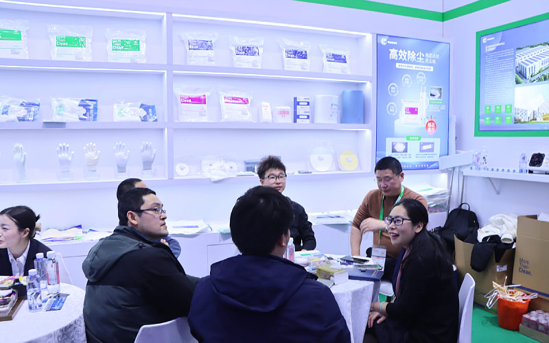 SEMICON CHINA 2024展會(huì)現(xiàn)場(chǎng)火熱，我司無(wú)塵潔凈產(chǎn)品受矚目
